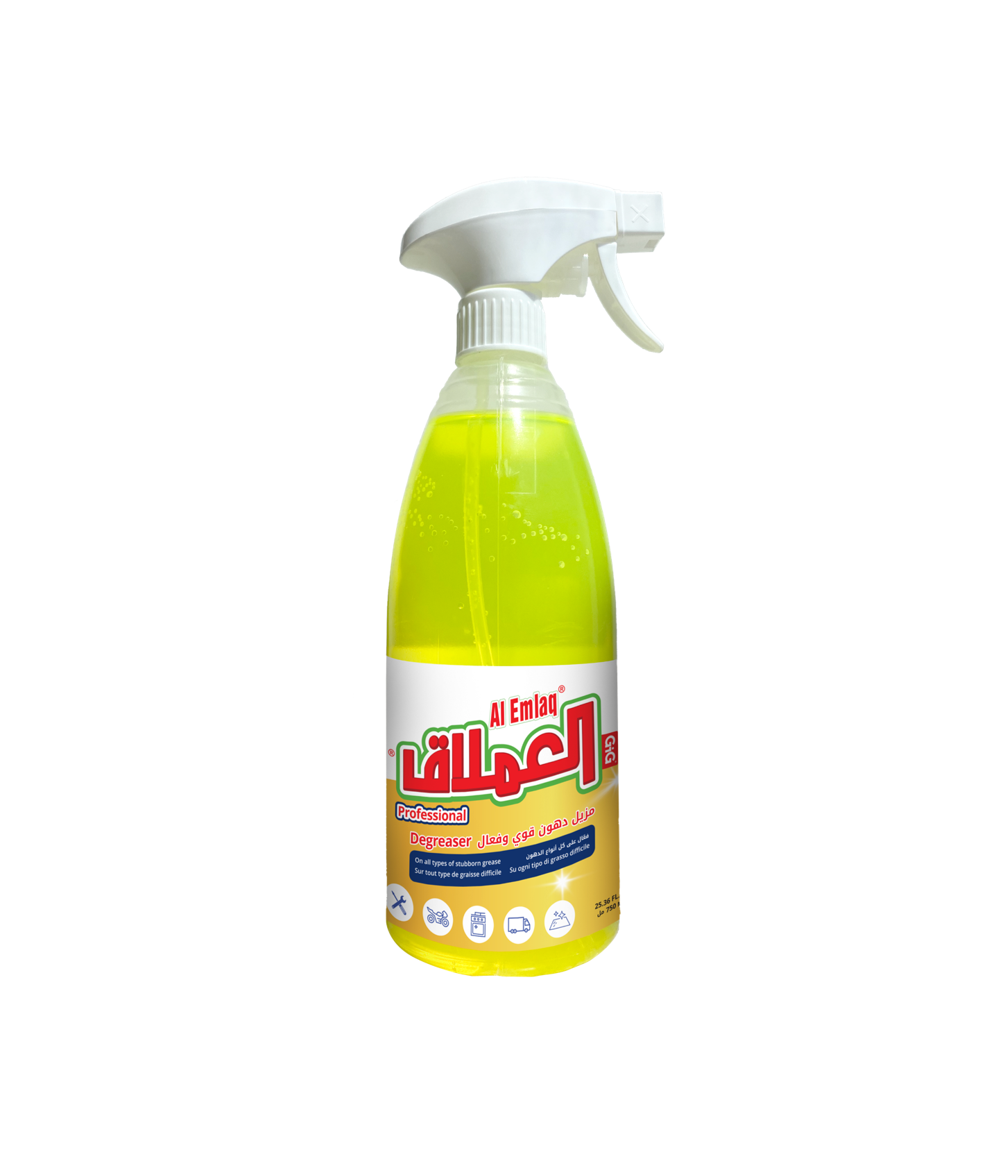ALEMLAQ MULTIPURPOSE DEGREASER LEMON 750 ML