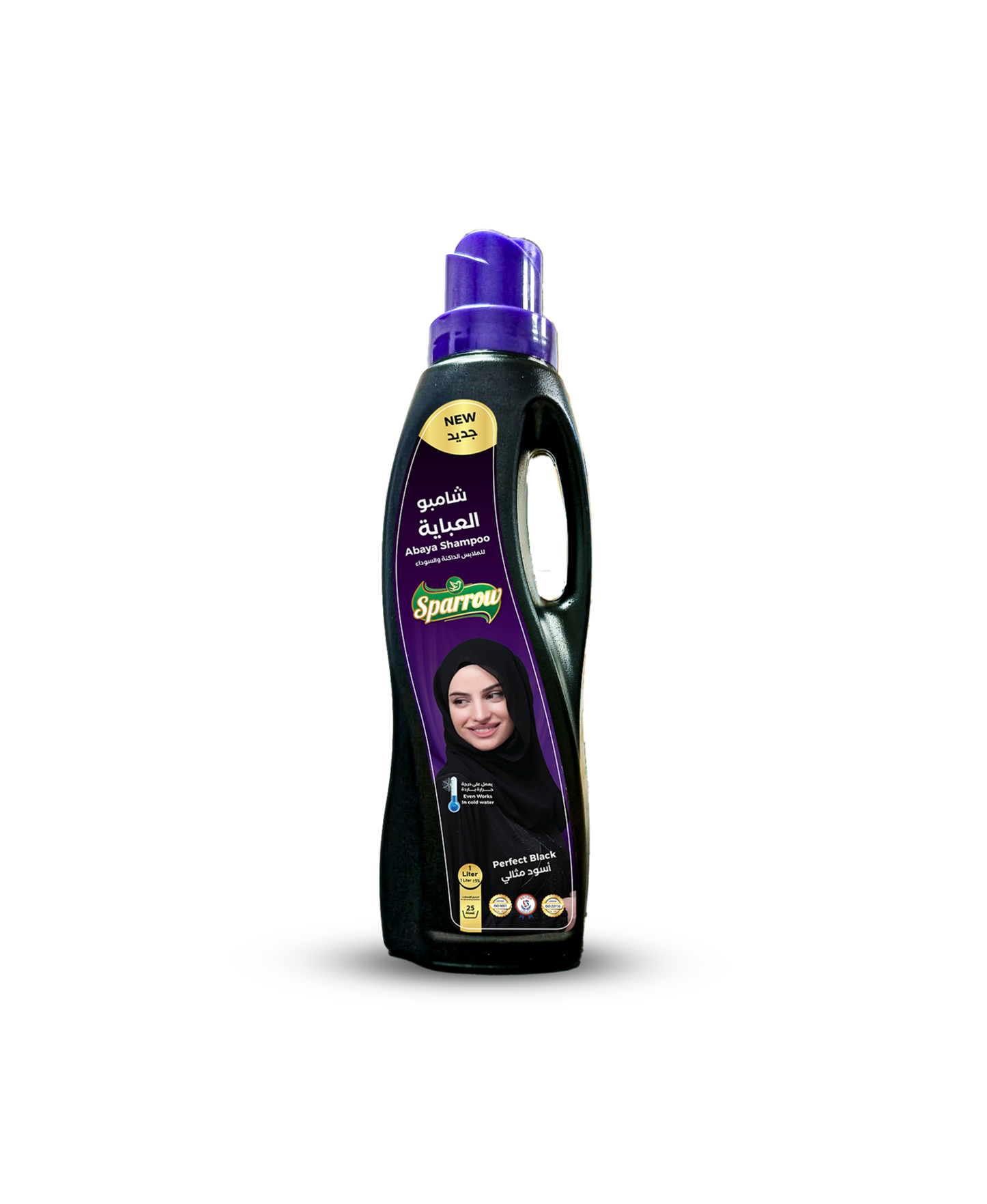 SPARROW ABAYA SHAMPOO PERFECT BLACK 1 L