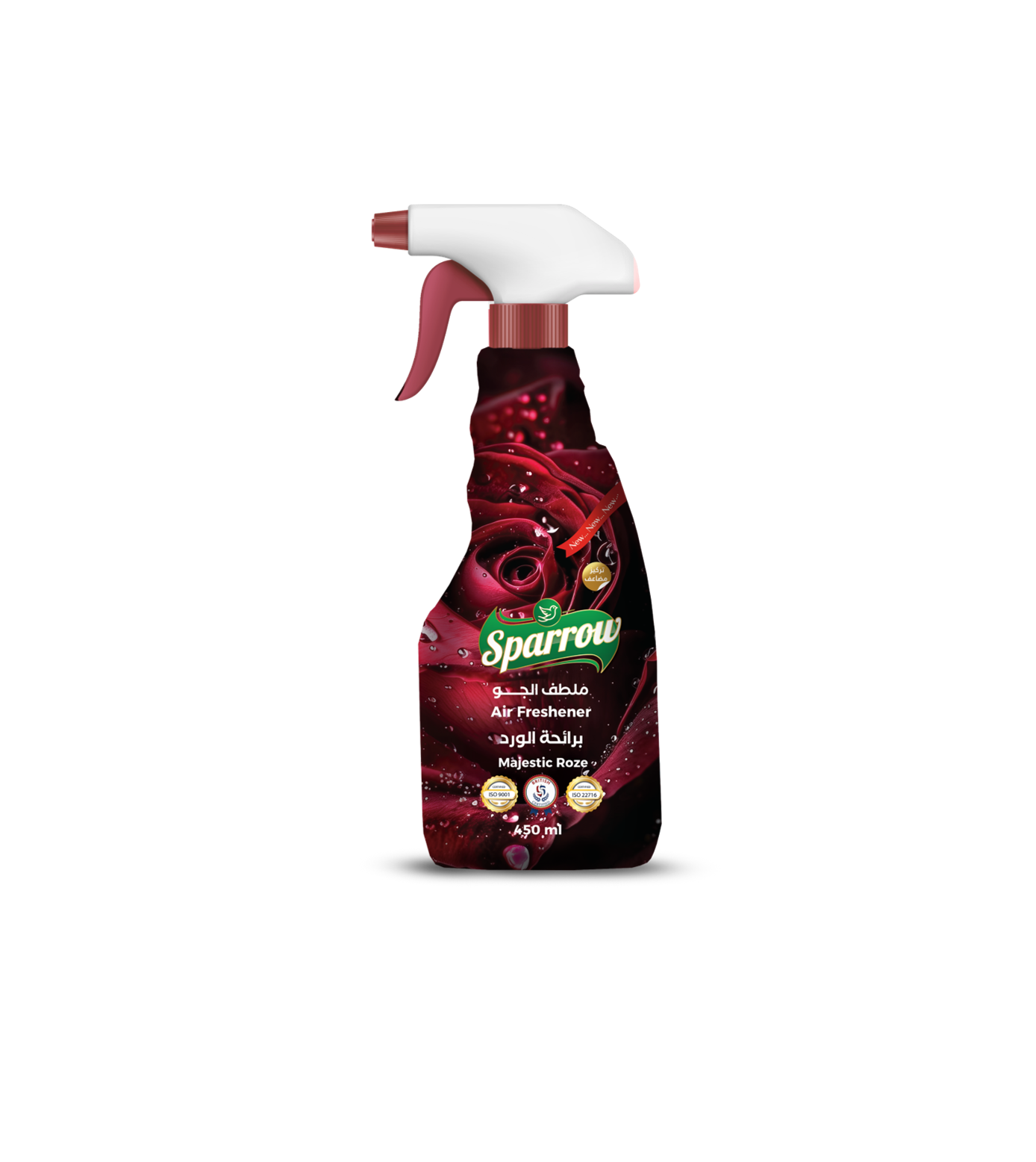 SPARROW AIR FRESHNER MAJESTIC ROSE 450 ML