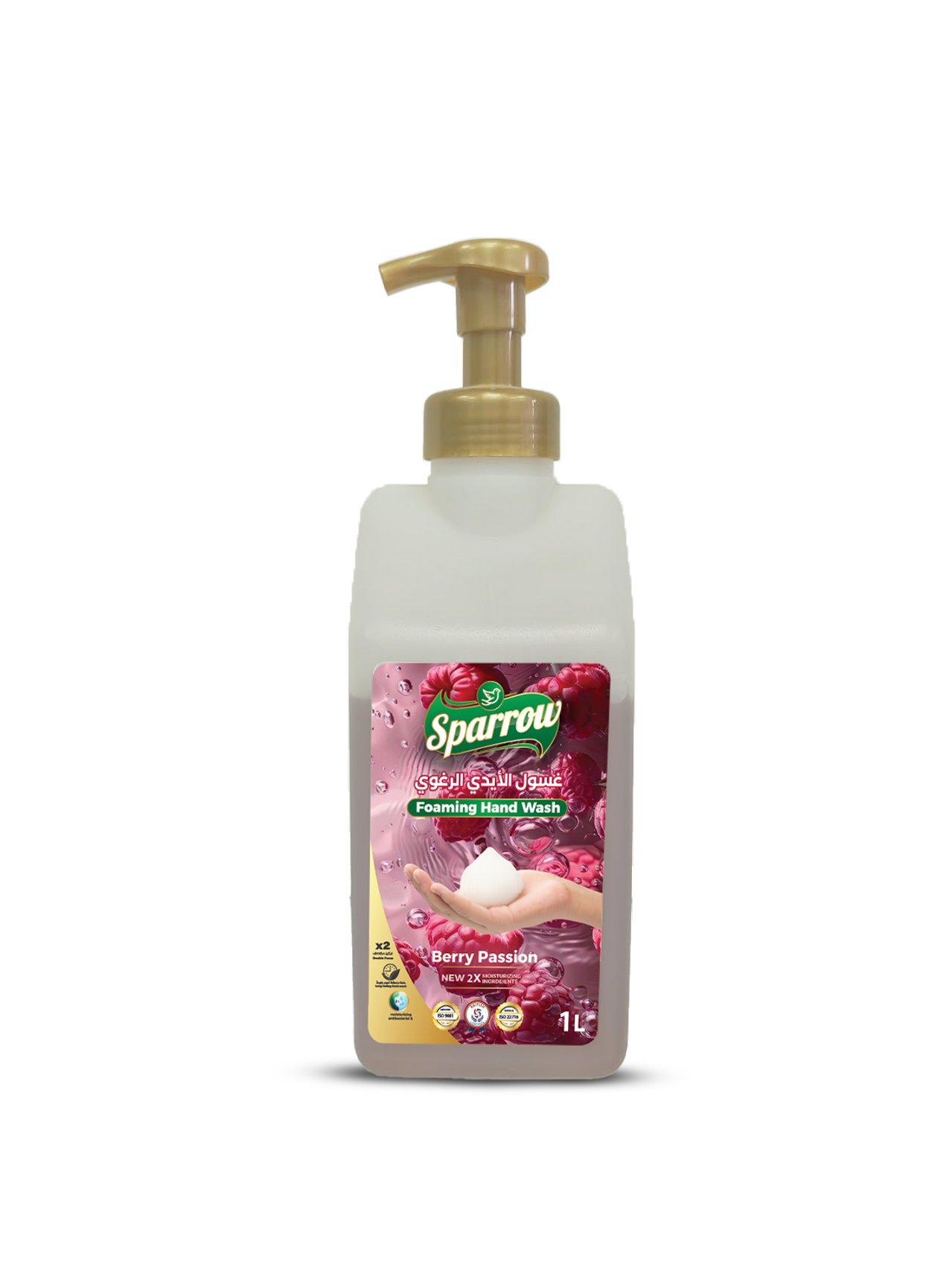 SPARROW FOAMING HAND WASH BERRY PASSION 1 L
