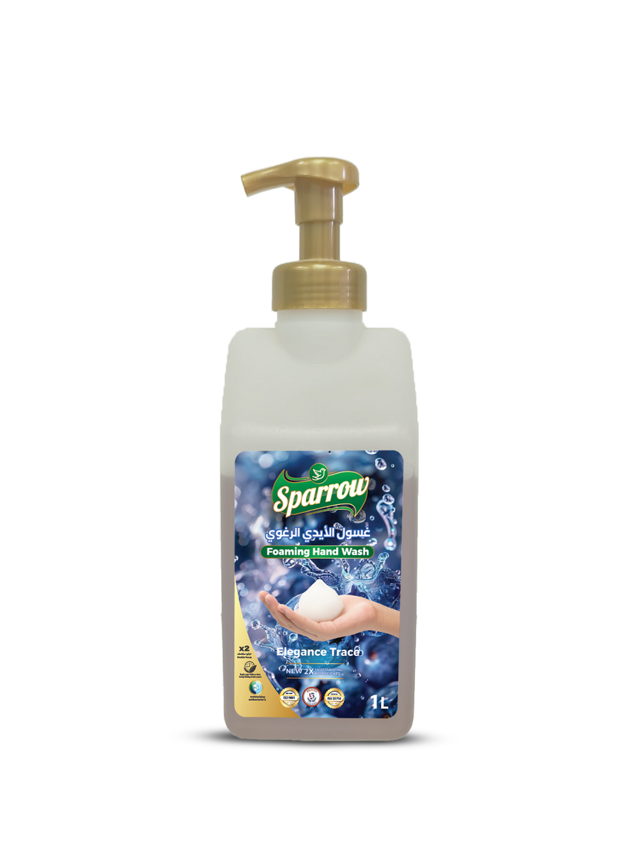 SPARROW FOAMING HAND WASH ELEGANCE TRACE 1 L