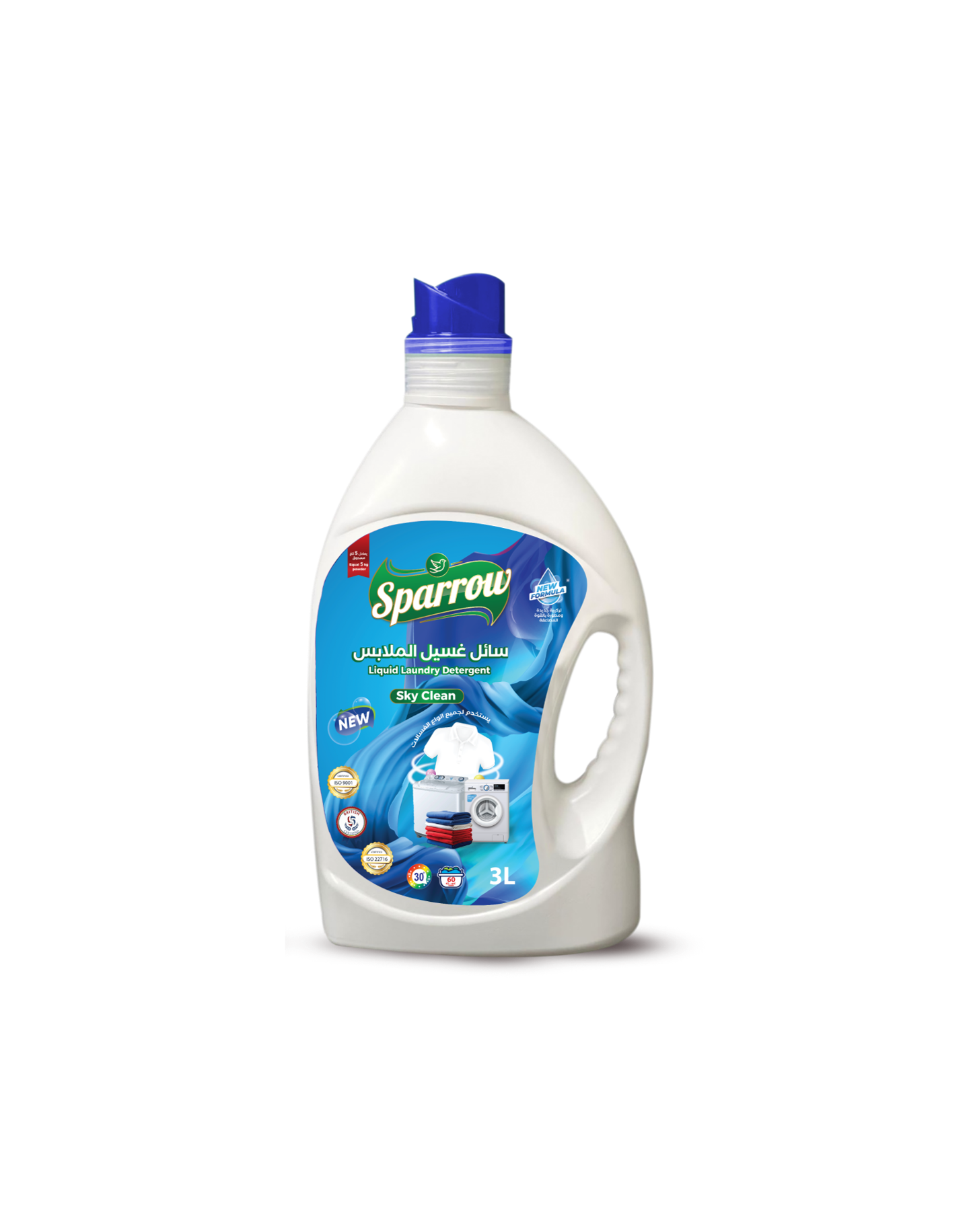 SPARROW LIQUID LAUNDRY DETERGENT 3 L